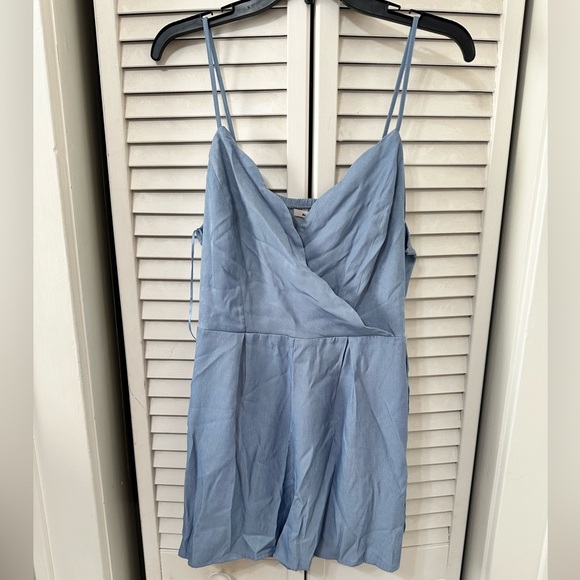NWT Mi Ami Light Blue Romper Size L - Picture 2 of 9